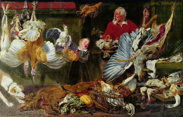 古典的 Painting - 鹿肉販売業者の皮肉